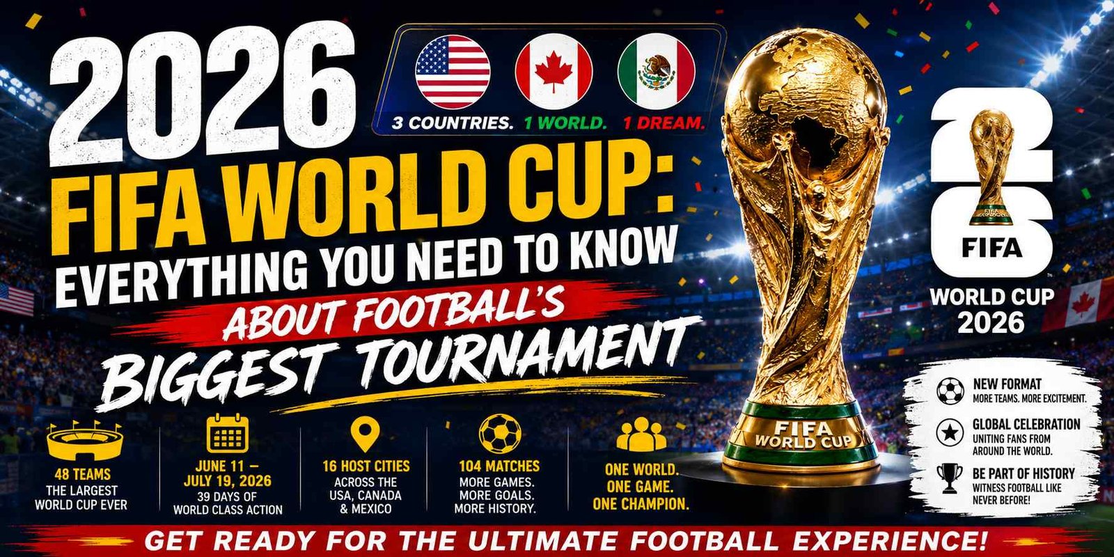 2026 FIFA World Cup: Everything You Need to Know About Football’s Biggest Tournament